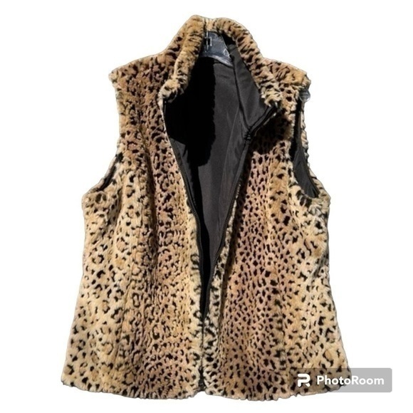 Kristen Blake Reversible Vest “Mob Wife Aesthetic” - Picture 1 of 6
